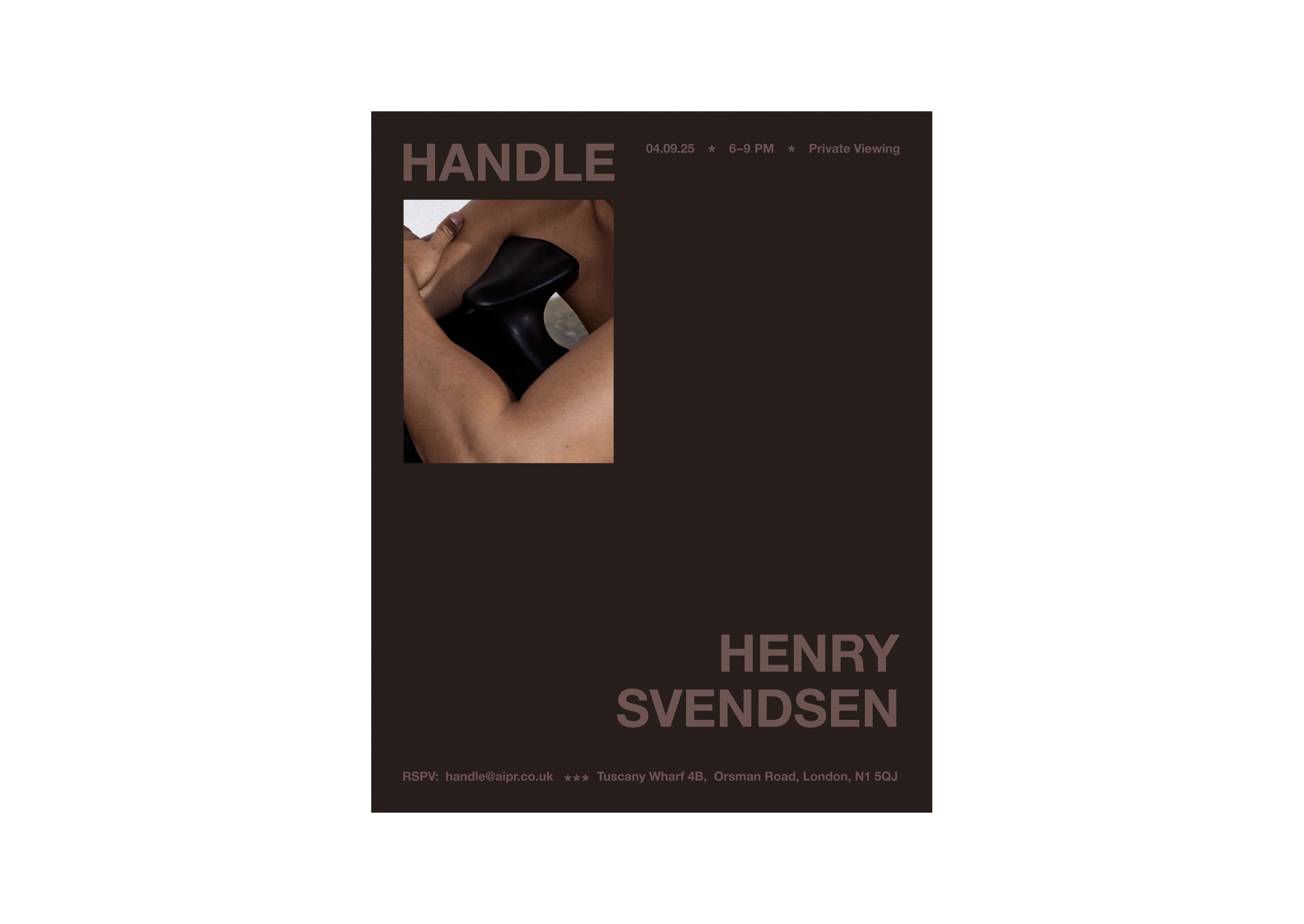 HANDLE X HENRY SVENDSEN