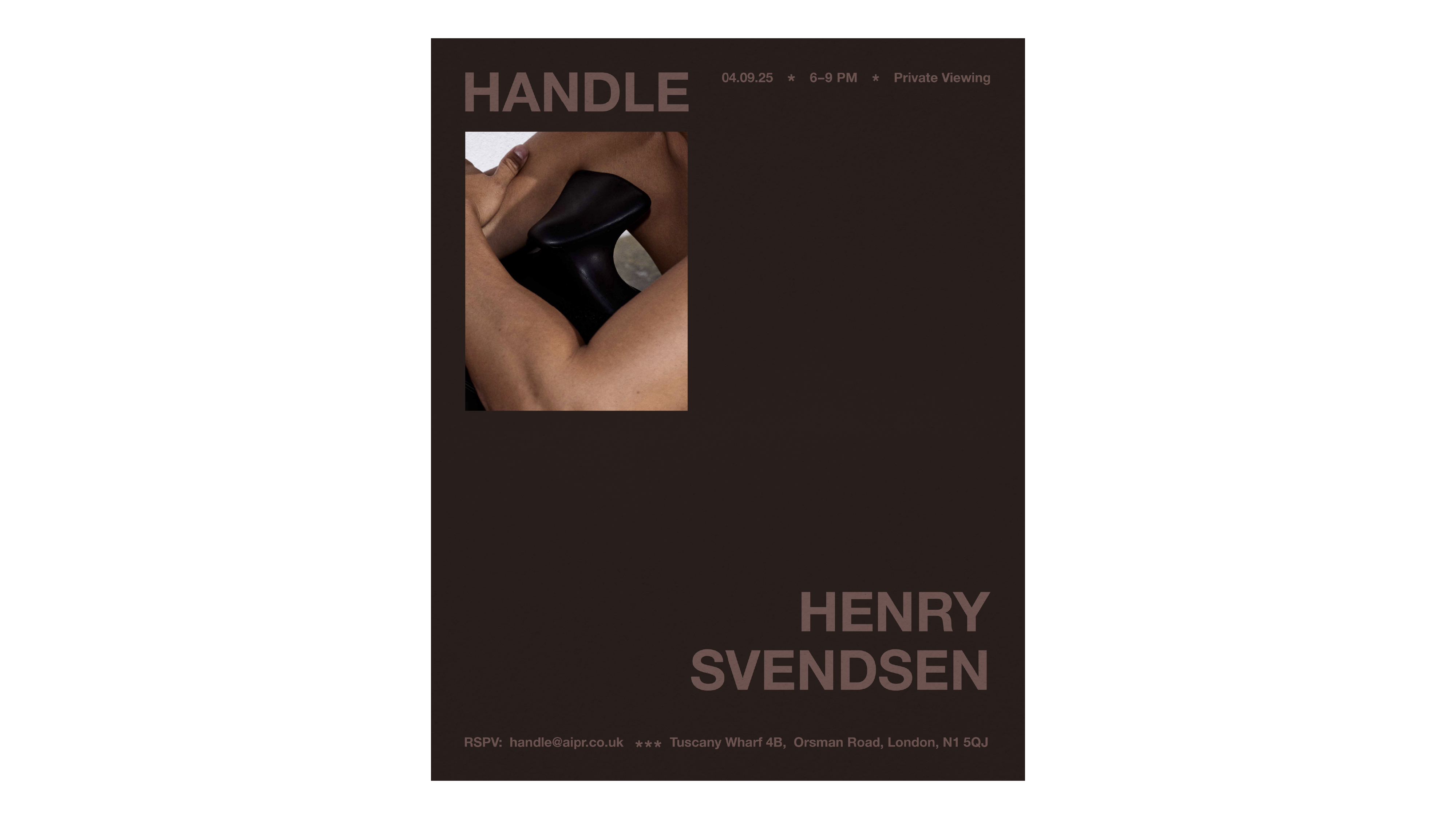 HANDLE X HENRY SVENDSEN
